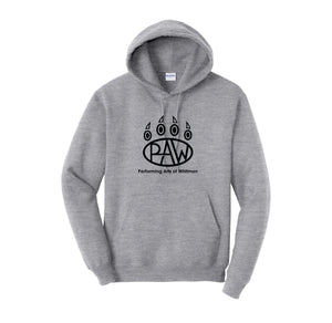 Whitman Middle School On Demand-Adult Unisex Hoodie On-Demand Paw Logo