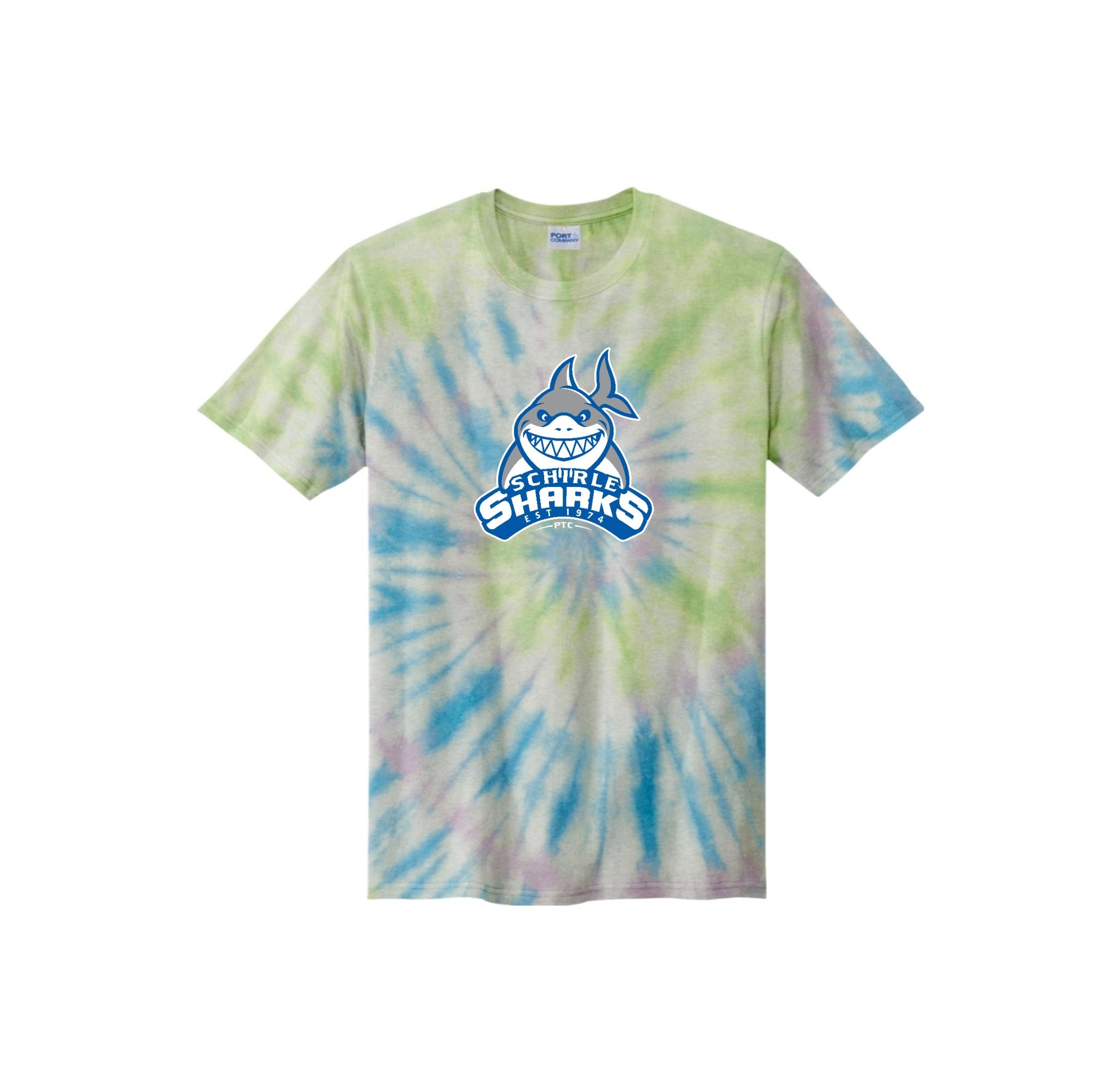 Schirle Elementary-Youth Unisex Tie-Dye Shirt On-Demand