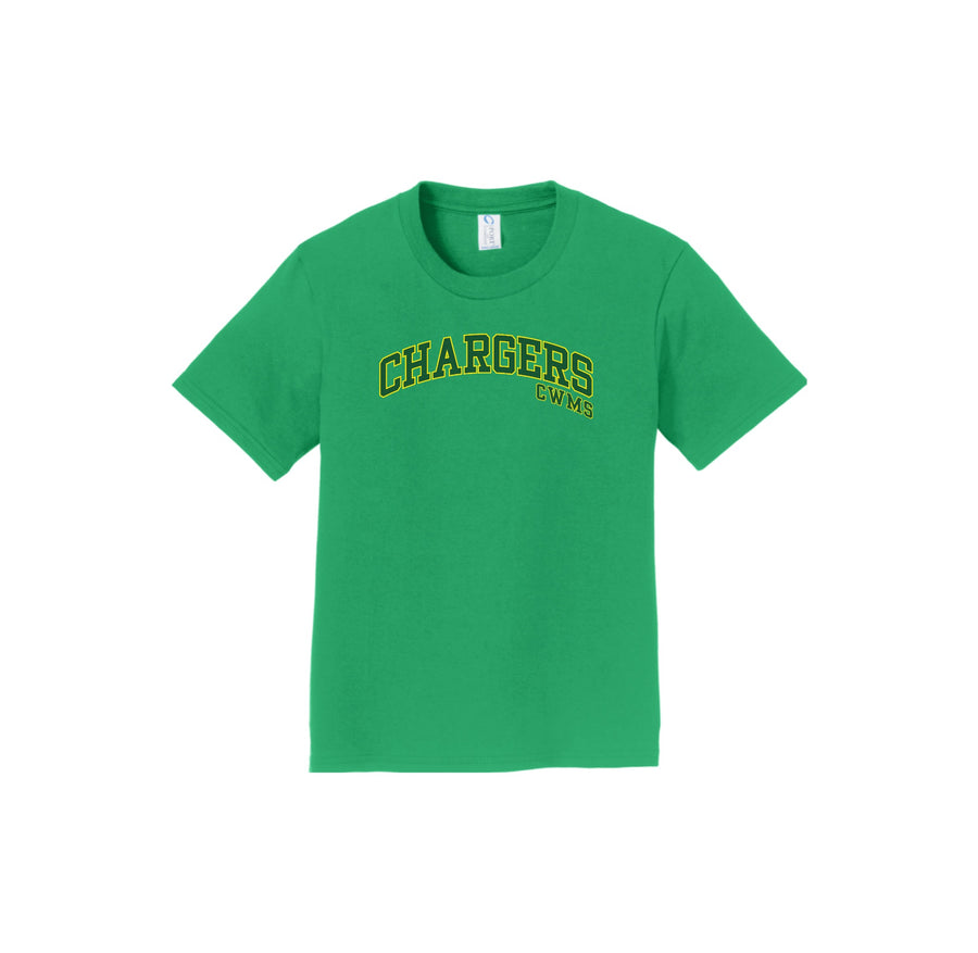 CWMS-Youth Unisex Port & Co Fan Favorite Premium Tee On-Demand Chargers Logo