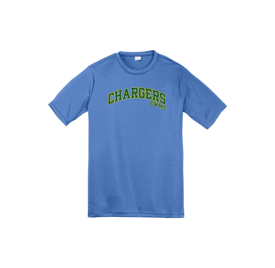 CWMS-Youth Unisex Sport-Tek Dri-Fit Shirt On-Demand Chargers Logo