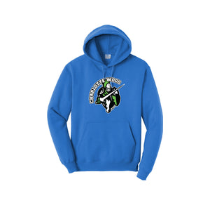 CWMS-Adult Unisex Port & Co Core Fleece Pullover Hooded Sweatshirt On-Demand Knight Logo