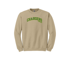 CWMS-Adult Unisex Gildan Crewneck Sweatshirt On-Demand Chargers Logo