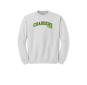 CWMS-Adult Unisex Gildan Crewneck Sweatshirt On-Demand Chargers Logo