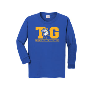 TWMS-Youth Unisex Long Sleeve Tee On-Demand TG Logo