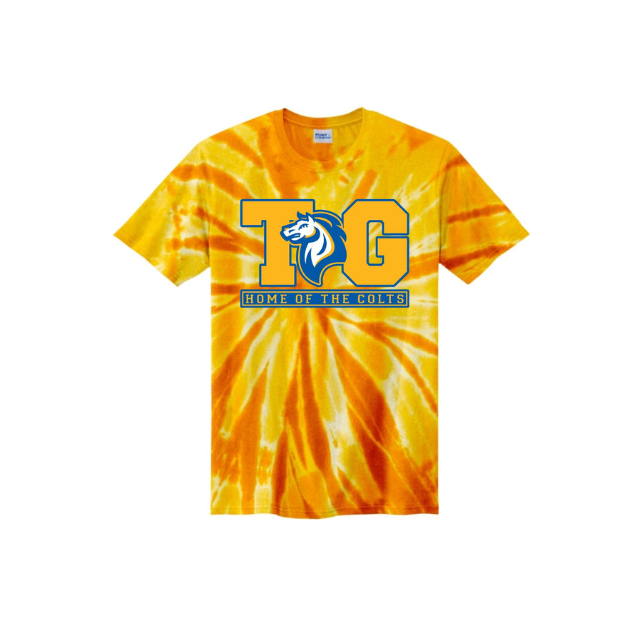 TWMS-Youth Unisex Tie-Dye Shirt On-Demand TG Logo