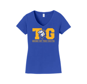 TWMS-Womens Fan Favorite V-Neck Tee On-Demand TG Logo