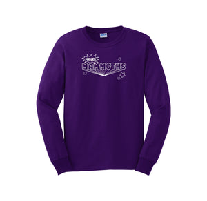 Miller Elementary School-Adult Unisex Long Sleeve Tee On-Demand Typographic Logo