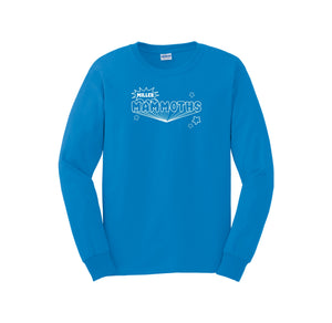 Miller Elementary School-Adult Unisex Long Sleeve Tee On-Demand Typographic Logo