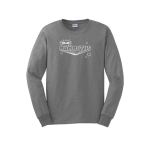 Miller Elementary School-Adult Unisex Long Sleeve Tee On-Demand Typographic Logo