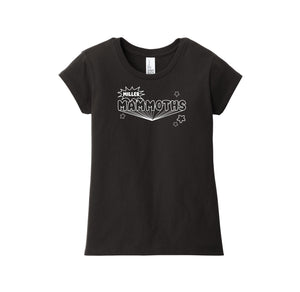 Miller Elementary School-Girls Youth Premium Tee On-Demand Typographic Logo