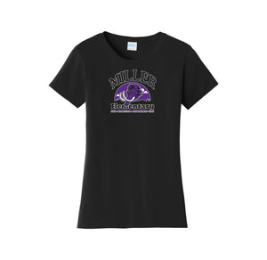 Miller Elementary School-Womens Fan Favorite Tee On-Demand Purple Mammoth