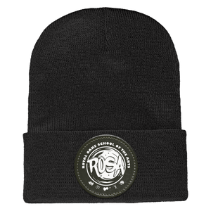 Royal Oaks On Demand-1501 Yupoong Adult Cuffed Knit Beanie - Circle Patch