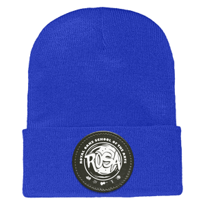 Royal Oaks On Demand-1501 Yupoong Adult Cuffed Knit Beanie - Circle Patch