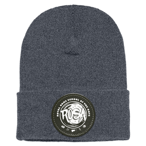 Royal Oaks On Demand-1501 Yupoong Adult Cuffed Knit Beanie - Circle Patch