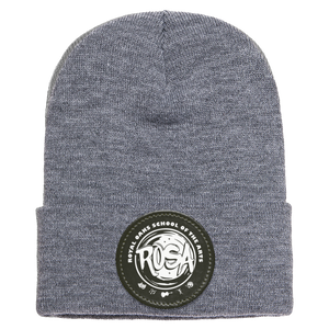 Royal Oaks On Demand-1501 Yupoong Adult Cuffed Knit Beanie - Circle Patch