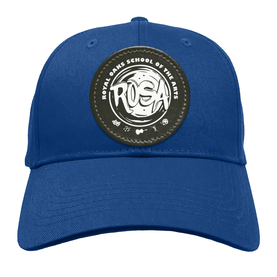 Royal Oaks On Demand-BX020 Structured Twill Cap - Circle Patch