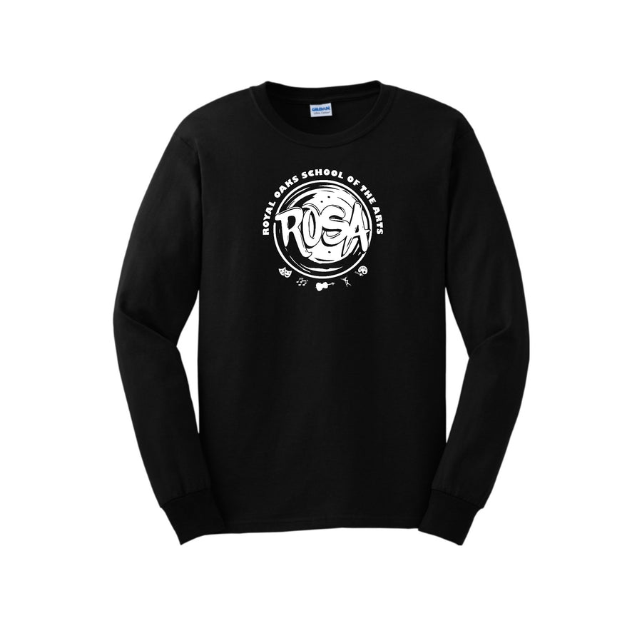 Royal Oaks On Demand-Adult Unisex Long Sleeve Tee On-Demand Circle Logo