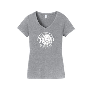 Royal Oaks On Demand-Womens Fan Favorite V-Neck Tee On-Demand Circle Logo