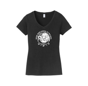 Royal Oaks On Demand-Womens Fan Favorite V-Neck Tee On-Demand Circle Logo