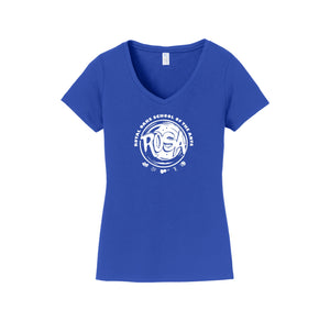 Royal Oaks On Demand-Womens Fan Favorite V-Neck Tee On-Demand Circle Logo