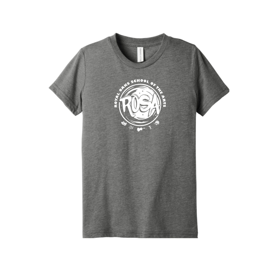 Royal Oaks On Demand-Youth Unisex Premium Triblend Short Sleeve Tee On-Demand Circle Logo