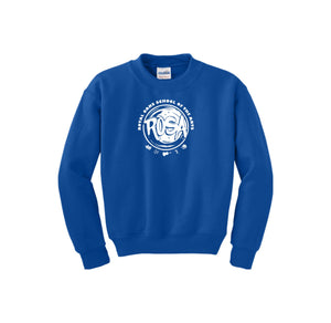 Royal Oaks On Demand-Youth Unisex Crewneck Sweatshirt On-Demand Circle Logo