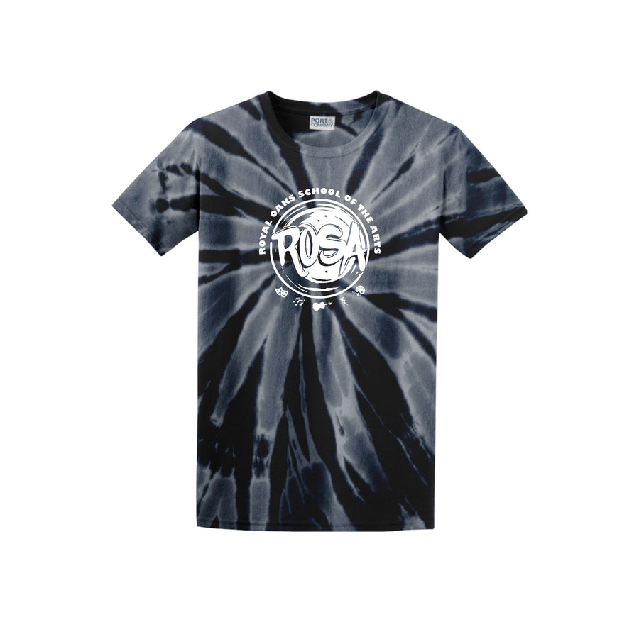 Royal Oaks On Demand-Adult Unisex Tie-Dye Shirt On-Demand Circle Logo