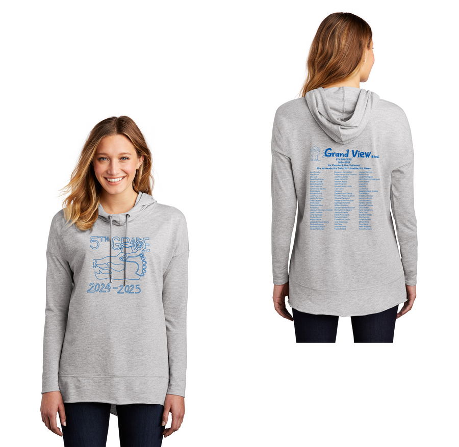 Grand View Blvd 5th-Grade-Womens Premium Featherweight French Terry Hoodie On-Demand