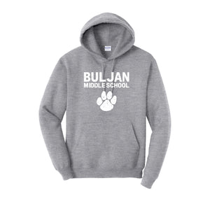 Buljan Middle School Spirit Wear 2024-25 On Demand-Adult Unisex Hoodie On-Demand Bulldogs BMS
