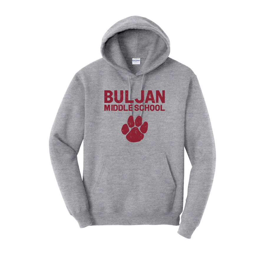 BMS On-Demand-Adult Unisex Hoodie On-Demand Bulldogs BMS Maroon