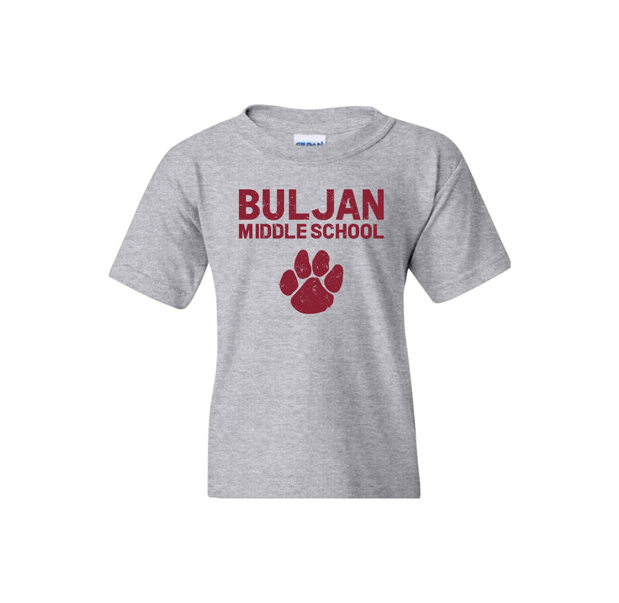 BMS On-Demand-Youth Unisex T-Shirt On-Demand Bulldogs BMS Maroon