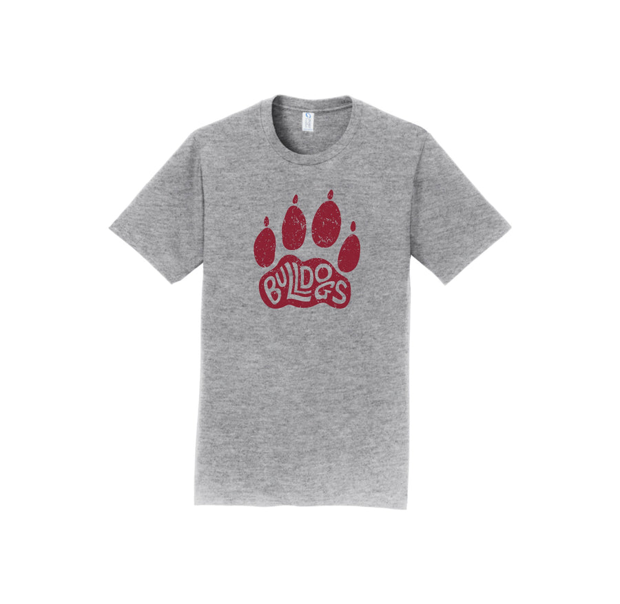 BMS On-Demand-Adult Unisex Fan Favorite Premium Tee On-Demand Paw Maroon