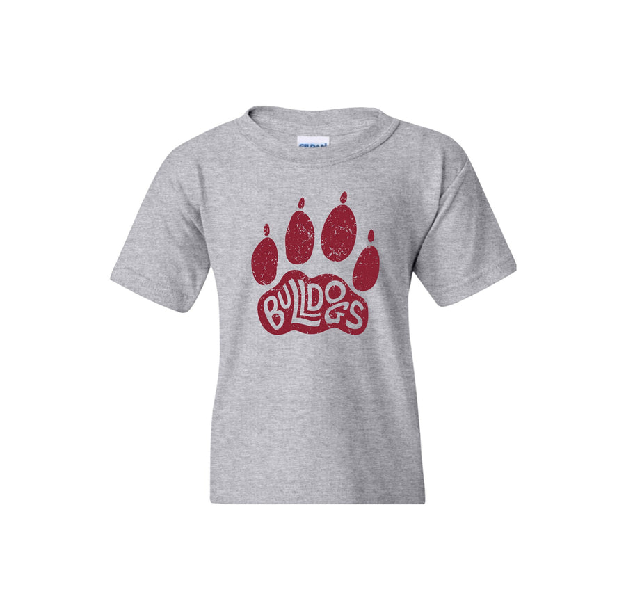 BMS On-Demand-Youth Unisex T-Shirt On-Demand Paw Maroon