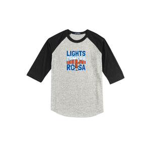 Royal Oaks On Demand-Youth Unisex Baseball Tee On-Demand Camera Logo