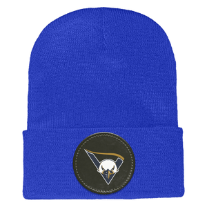 Victoria Elementary-1501 Yupoong Adult Cuffed Knit Beanie - Circle Patch