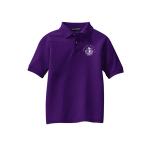 North Beach Elementary Spirit Wear 2024-25 On Demand-Youth Unisex Polo On-Demand White Logo