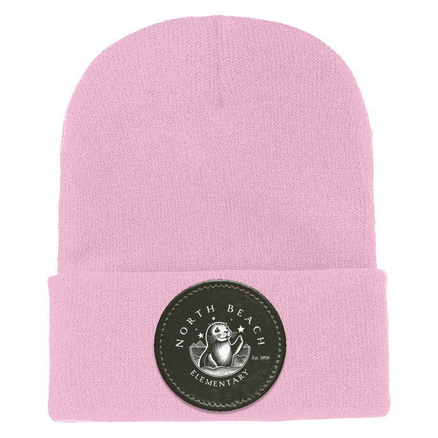 North Beach Elementary On Demand-1501 Yupoong Adult Cuffed Knit Beanie - Circle Patch