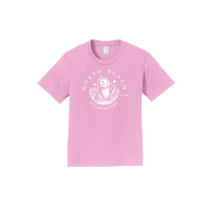 North Beach Elementary Spirit Wear 2024-25 On Demand-Youth Unisex Fan Favorite Premium Tee On-Demand White