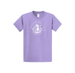 North Beach Elementary On Demand-Adult Unisex Port & Co Essential Tee On-Demand White