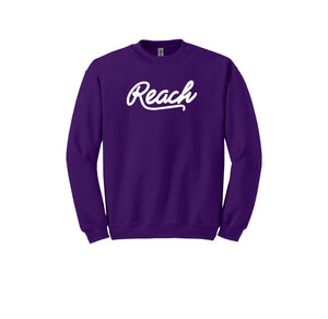 REACH-Adult Unisex Crewneck Sweatshirt On-Demand Reach White