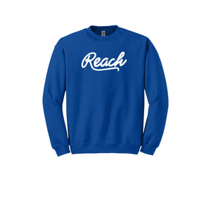 REACH-Adult Unisex Crewneck Sweatshirt On-Demand Reach White