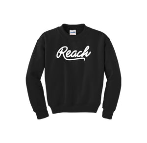 REACH-Youth Unisex Crewneck Sweatshirt On-Demand Reach White