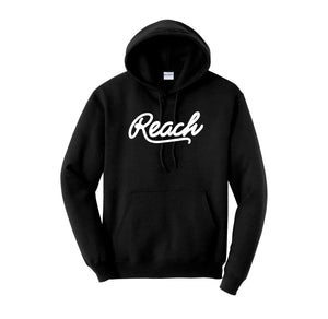 REACH-Adult Unisex Hoodie On-Demand Reach White