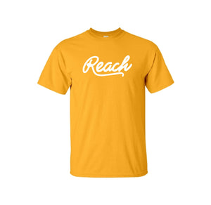 REACH-Adult Unisex Gildan Heavy Cotton T-Shirt Reach White