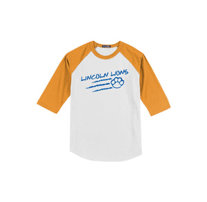 Lincoln-Youth Unisex Baseball Tee On-Demand