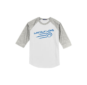 Lincoln-Youth Unisex Baseball Tee On-Demand