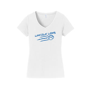 Lincoln-Women's Fan Favorite V-Neck Tee On-Demand