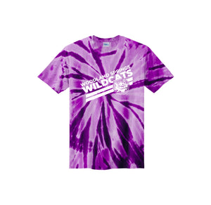 Woodland Springs On Demand-Youth Unisex Tie-Dye Shirt On-Demand Stripe Logo