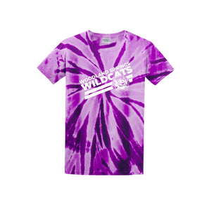 Woodland Springs On Demand-Adult Unisex Tie-Dye Shirt On-Demand Stripe Logo