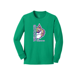 Woodland Springs On Demand-Youth Unisex Port & Co Long Sleeve Shirt On-Demand Half Mascot